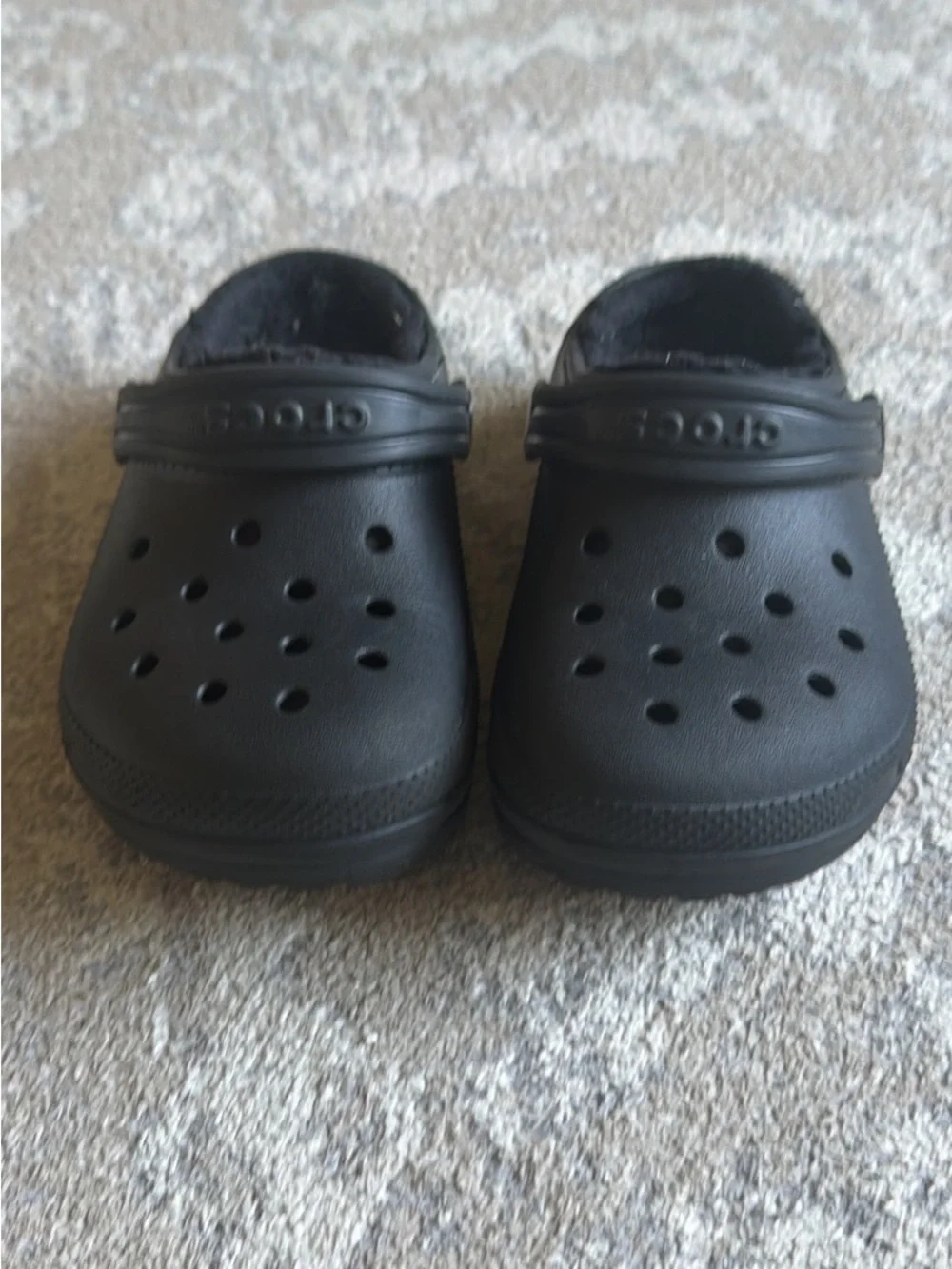 CROCS Kids Black Classic Clog — Lightweight Slip-On Sandal